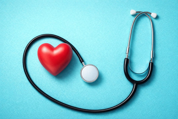 Heart health image representing nutrition, inflammation, and long-term cardiovascular wellness